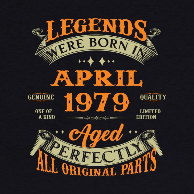 Legend Was Born In April 1979 Aged Perfectly Original Parts by D'porter